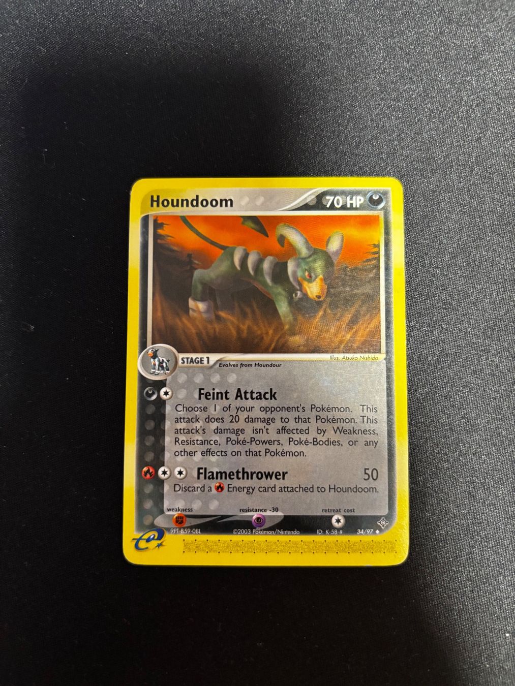 Pokémon Carte collezionabili: Pokemon - Houndoom - Ab 1 – Usato da Grosshöchstetten venduto da senseirocs