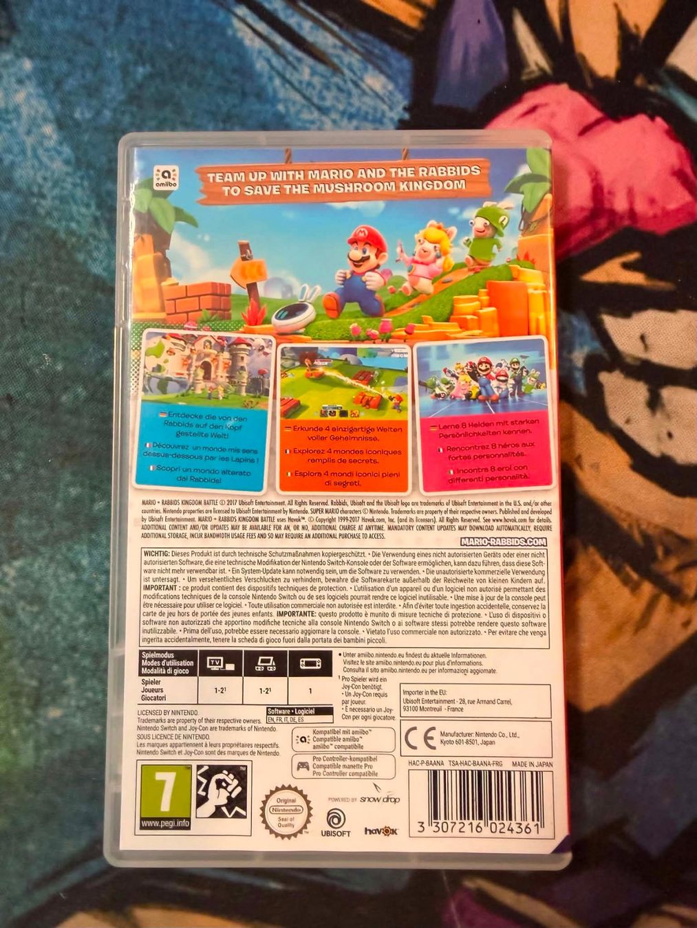 Nintendo Giochi: Mario + Rabbids Kingdom Battle Nintendo Switch – Usato da Giubiasco venduto da Ticinerd