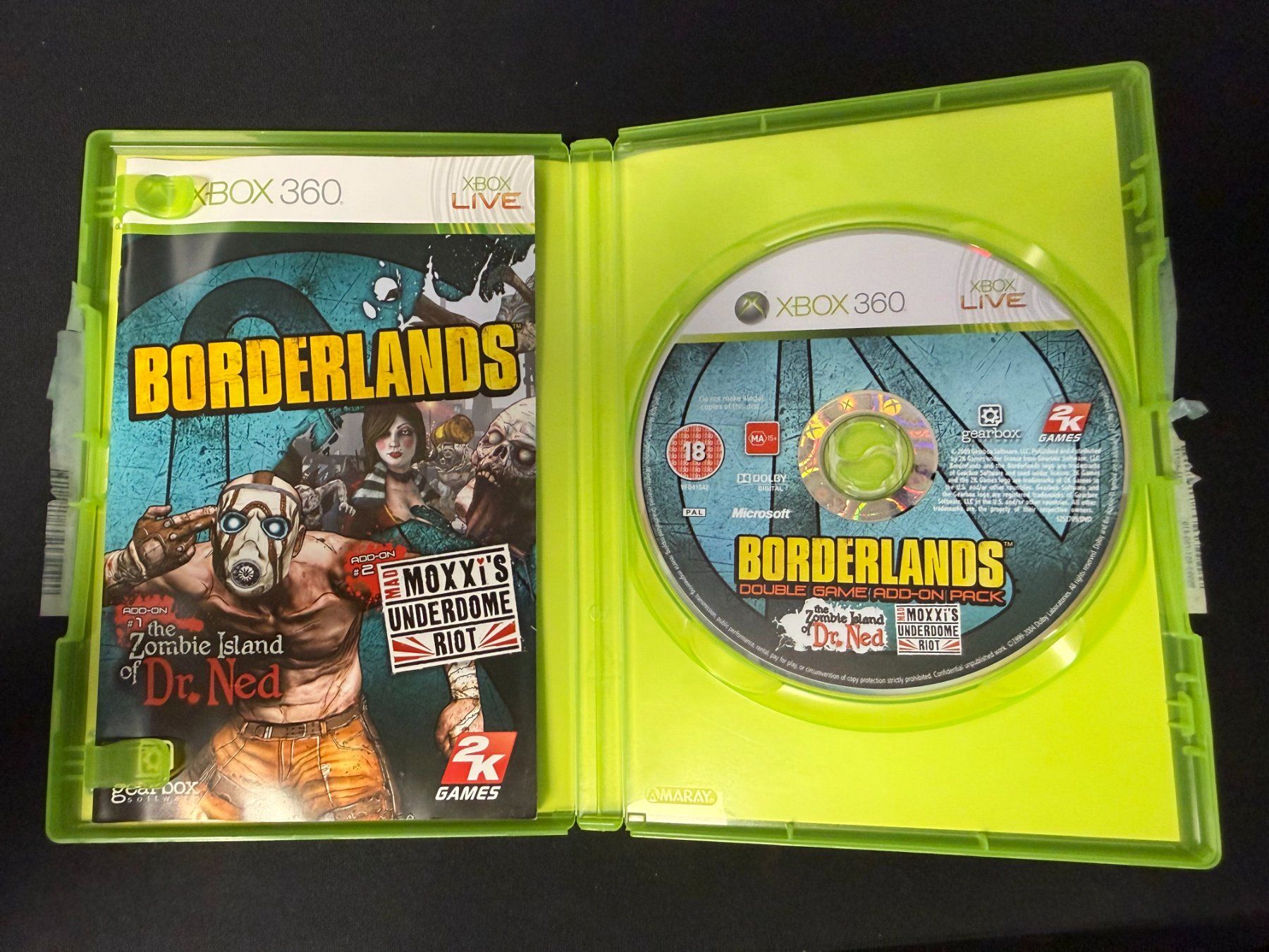 Microsoft Giochi: Borderlands Add-on Doppelpack - Xbox 360 – Usato da Pont-de-la-Morge venduto da Darfal 1