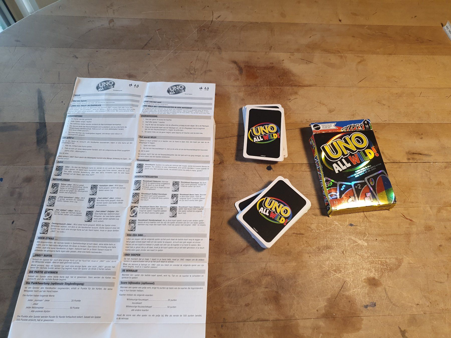 Giochi: Uno All Wild Kartenset – Usato da Zürich venduto da loosebone 1