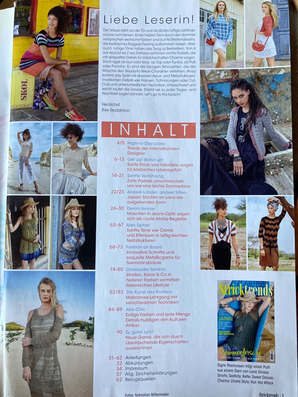 Riviste & Magazine: Stricktrends Sommer 2016 Magazin Strickmode – Usato da Utzenstorf venduto da mrs_peel 1