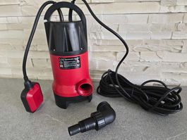 1.100 W Schmutzwasser Tauchpumpe Schmutzwasserpumpe Pumpe
