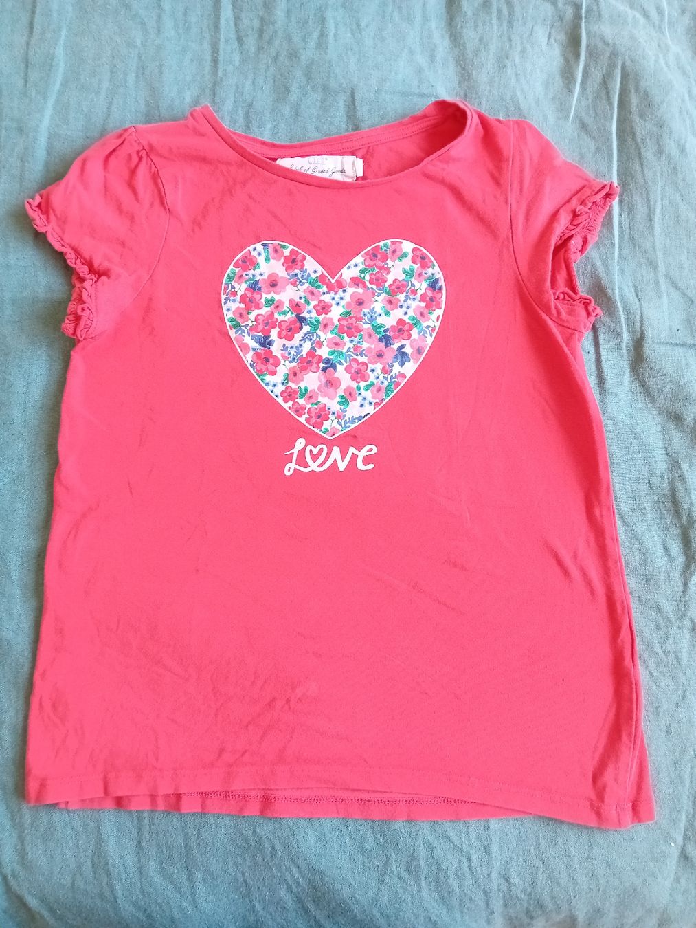 H&M Blusen, T-Shirts & Tops: Mädchen T-Shirt L.O.G.G. rosa, 134/140 – Gebraucht aus Romanshorn von milenva