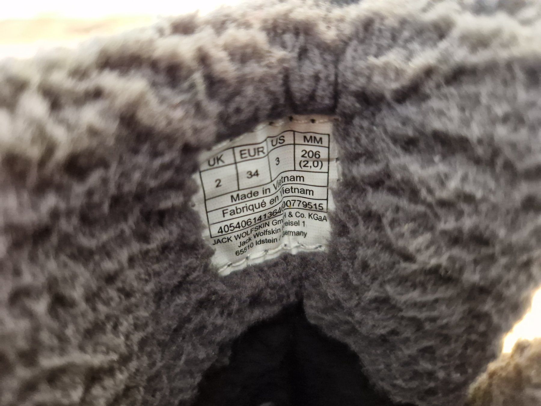 Jack Wolfskin Scarpe per ragazzi: JACK WOLFSKIN Winterschuhe / Winterstiefel Grösse 34 – Nuovo (secondo la descrizione) da Trachslau venduto da schumannmario 3