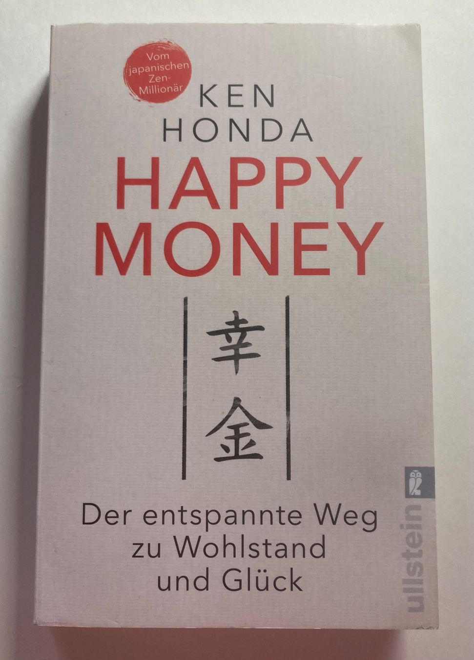 Libri: Happy Money - Ken Honda – Usato da Niederhünigen venduto da simbagli