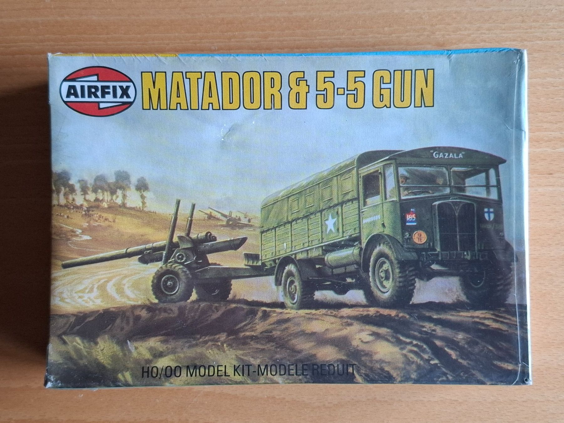 Airfix Kit di modellismo & Modellini statici: Airfix 1/76 Matador & 5-5 Gun – Nuovo e nell'imballaggio originale da Diepoldsau venduto da beeteutel