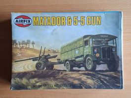Airfix 1/76 Matador & 5-5 Gun