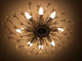 Wand oder Deckenlampe Sunburst Mid Century