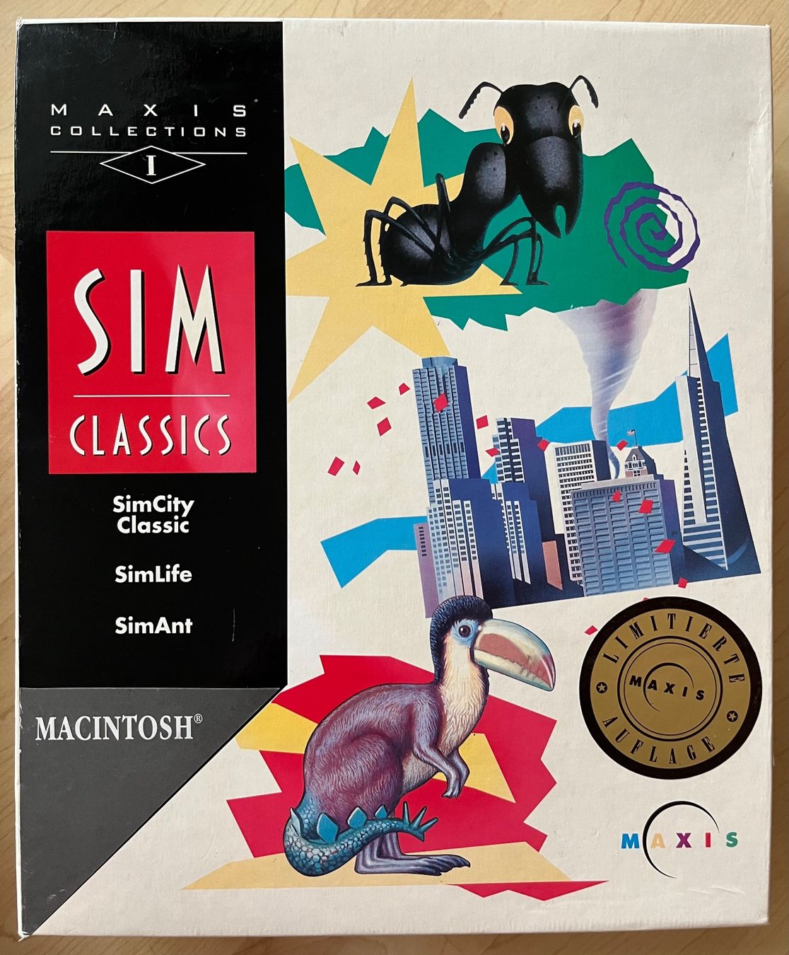 Giochi: Vintage Macintosh Game "SimClassics: Maxis Collections 1" – Usato da Zürich venduto da Gurkis