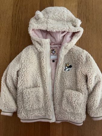 Veste Minnie Mouse Disney beige taille 98 cm bon état