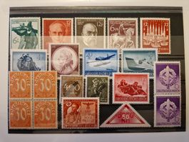Deutsches Reich Briefmarken POSTFRISCH