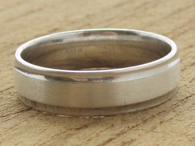 Anelli: Vintage Bandring Ring Silber 925 – Usato da Ermatingen venduto da Decovin 3