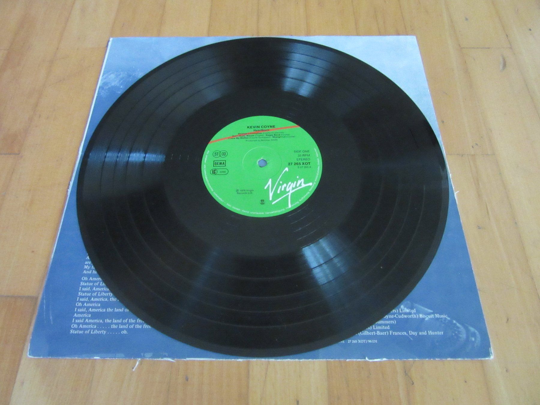 Dischi in vinile: Langspielplatte KEVIN COYNE - HEARTBURN – Usato da Degersheim venduto da Tforelle 4