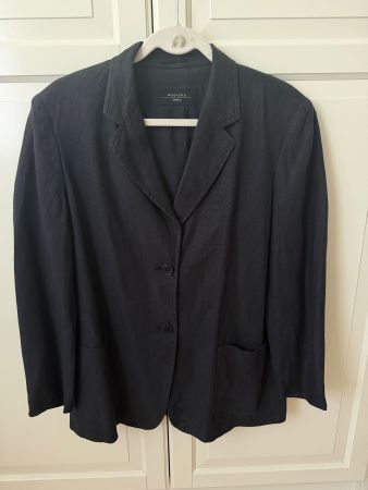 Blazer Weekend MaxMara Gr. 42 Leinen Rayon