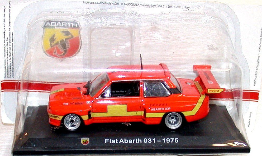 Miniature RIVA Fiat Abarth 031 N°516 – 1975 Giro D'Italia – Échelle 1:43 – Occasion