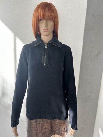 Lauren Ralph Lauren Sweater Black Cotton Size M