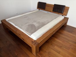 Hasena Oakline Doppelbett Eiche massiv  180x200cm