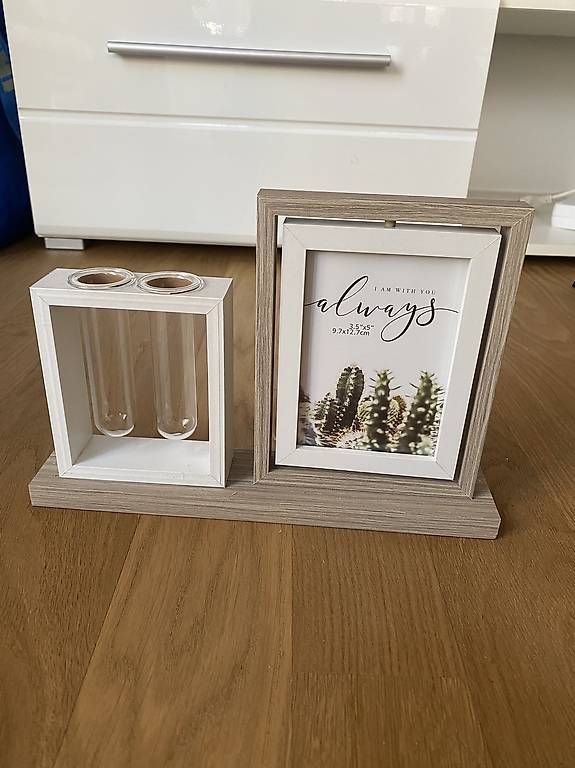 Cornici: Deko-Set: Bilderrahmen mit Vase – Usato da Luzern venduto da lauriie 4