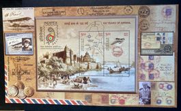 Indien 2011 Block 100 Jahre Luftpost INDIPEX postfrisch