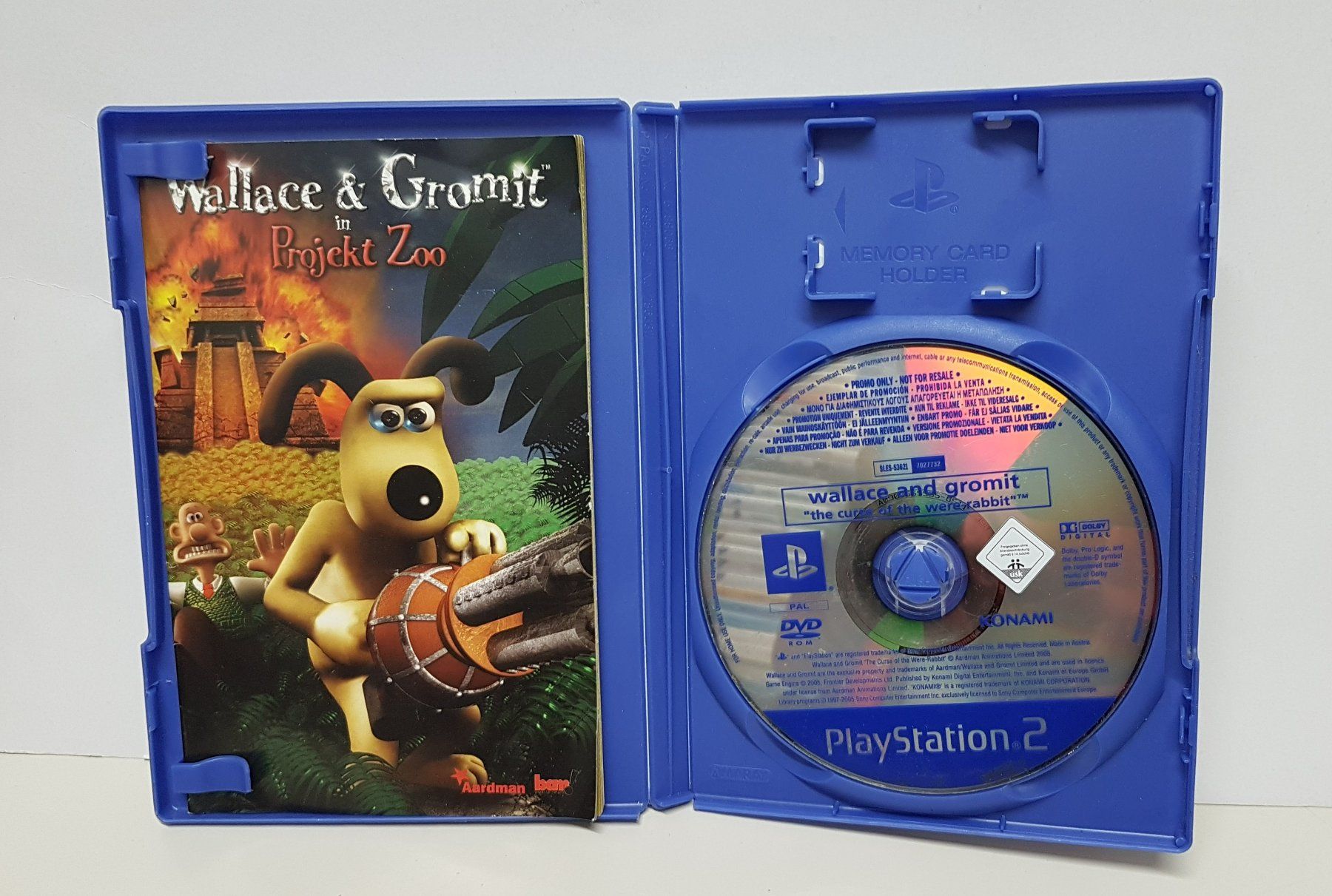 Sony Console: Wallace & Gromit in Projekt Zoo – Usato da Schüpfheim venduto da Games_Spielkonsolen 1