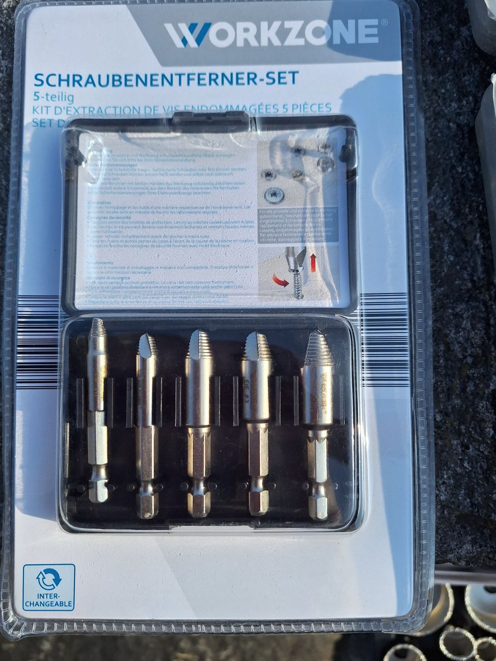 Tutti gli attrezzi: 3 STK DIVERSE WERKZEUG SETS – Usato da Huttwil venduto da Kunterbuntli 1