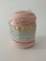 1 Stk./Konne Textilgarn/Zpagetti-Garn, Farbe Apricot hell
