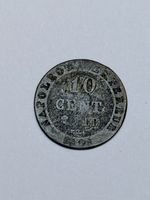 Pièce 10 Centimes Napoléon Empereur BB 1813 état usagé