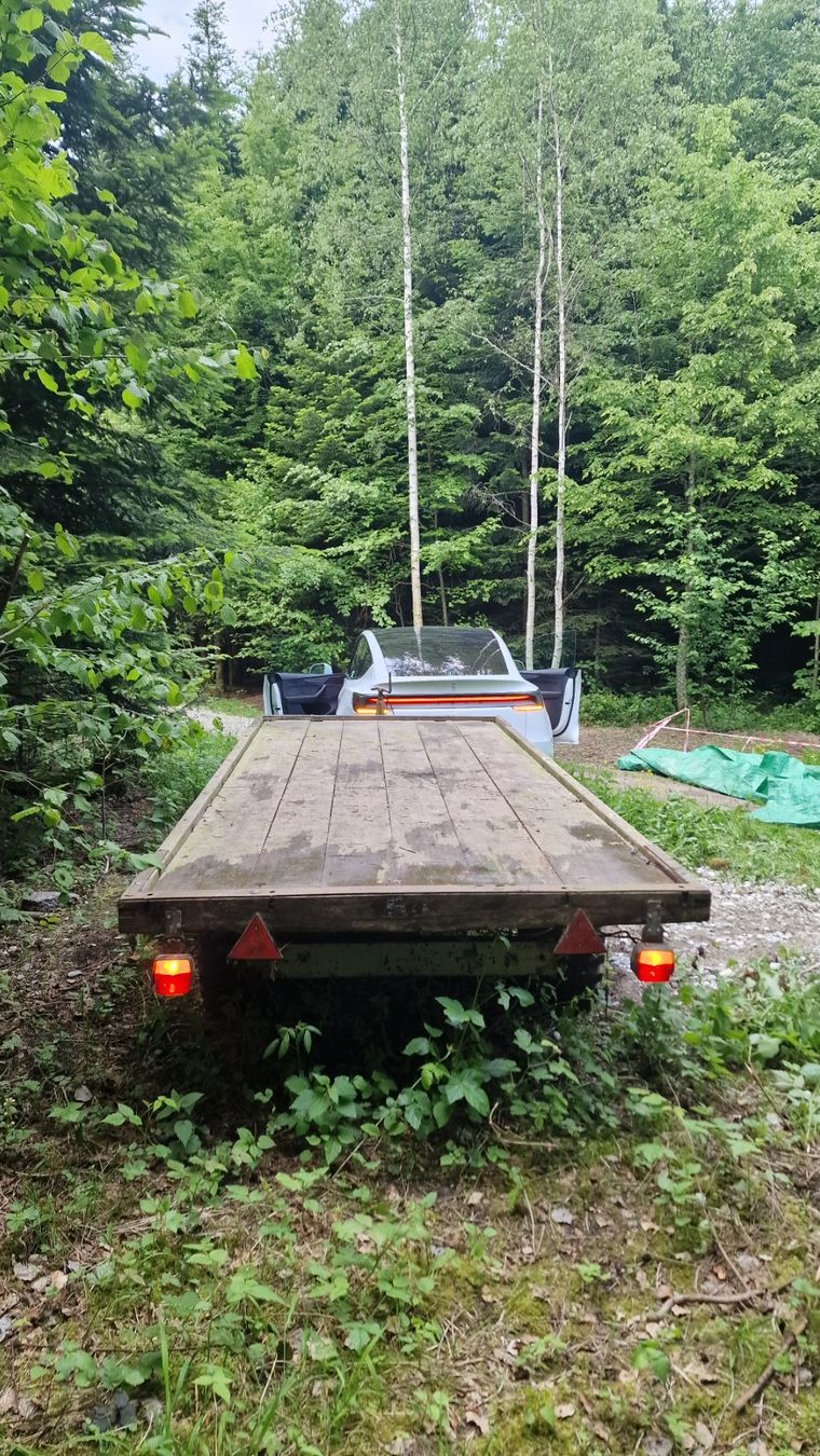 Rimorchi: GRATIS Traktor Flachwagen – Usato da Bottighofen venduto da Zwanzgerli