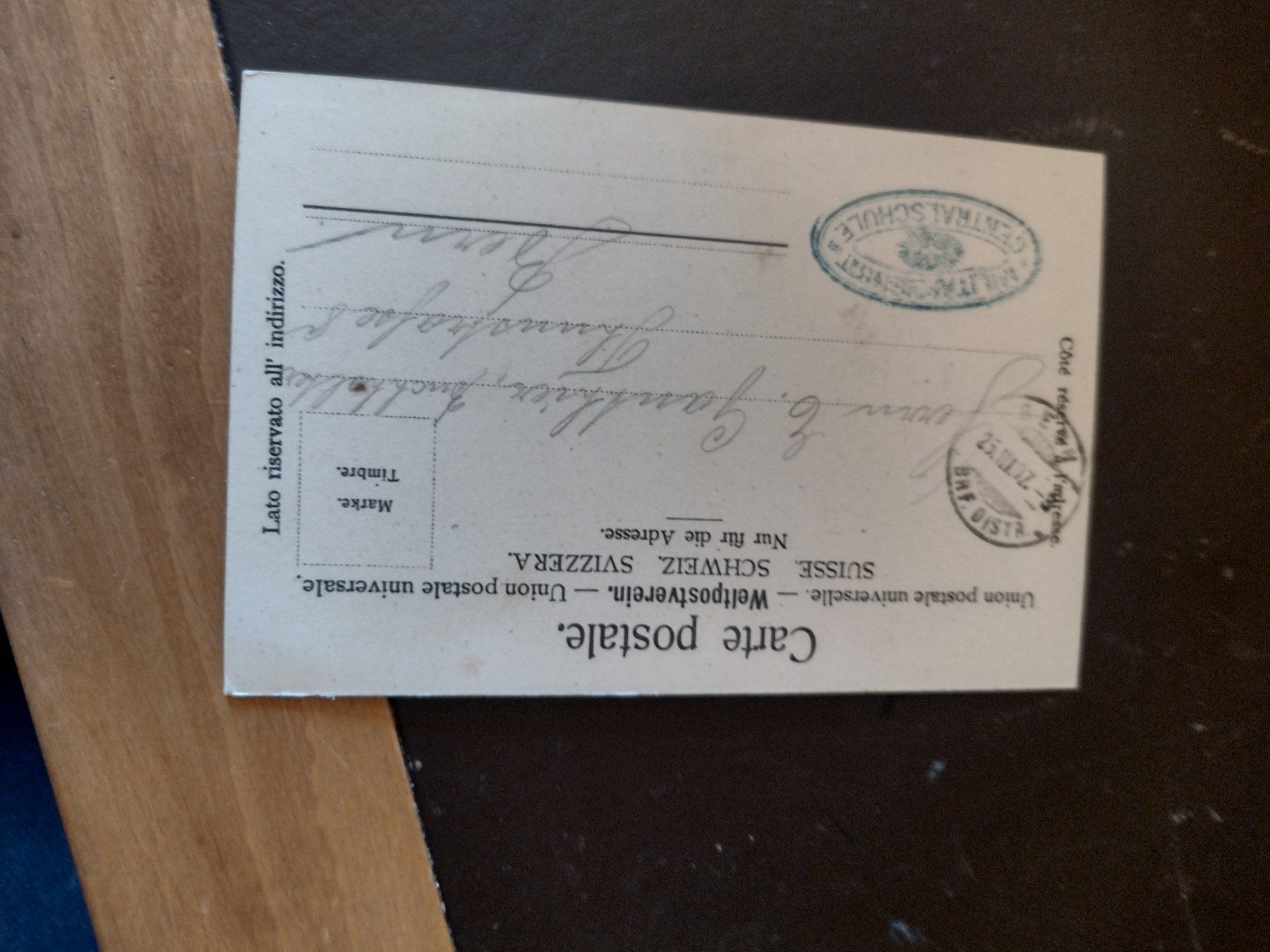 Cartoline postali: Antike Postkarte von Genf 1907 – Usato da Appenzell-Steinegg venduto da lichs 1