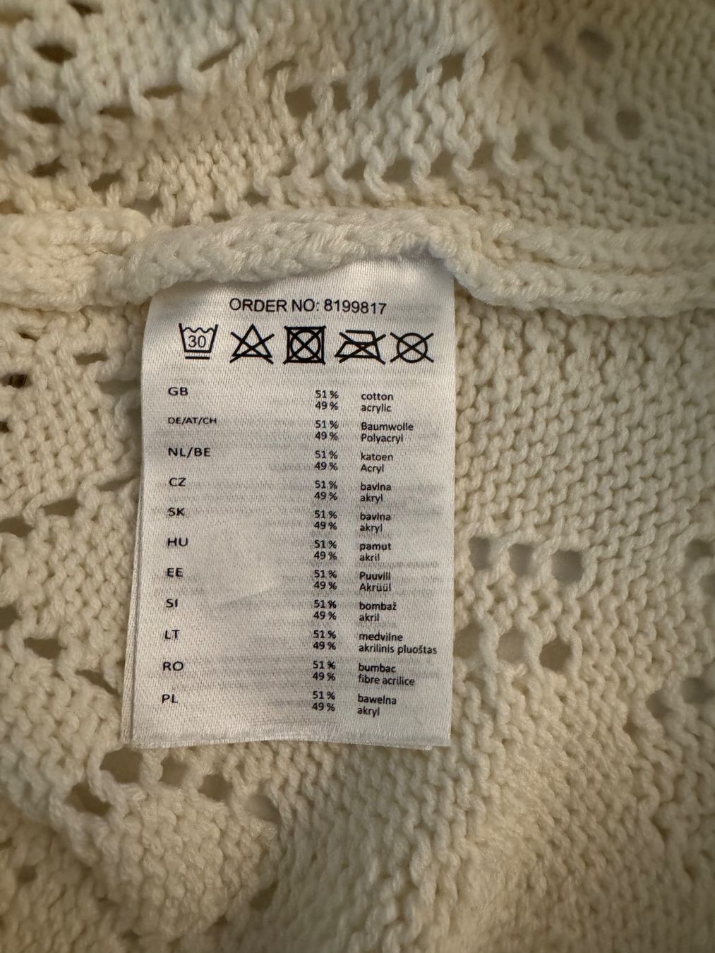 Vestiti: gestricktes Kleid, creme-weiss, Grösse XL – Nuovo (secondo la descrizione) da Rheinfelden venduto da cha_ddz9 3