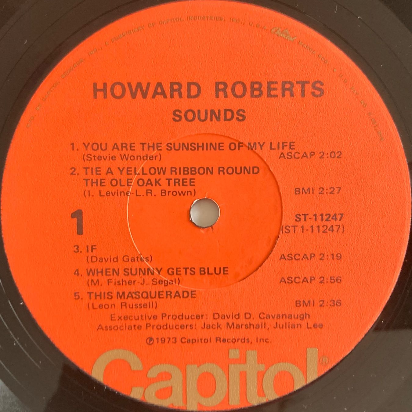 Schallplatten: HOWARD ROBERTS - SOUNDS – Gebraucht aus Poliez-Pittet von Newtown-Records 2