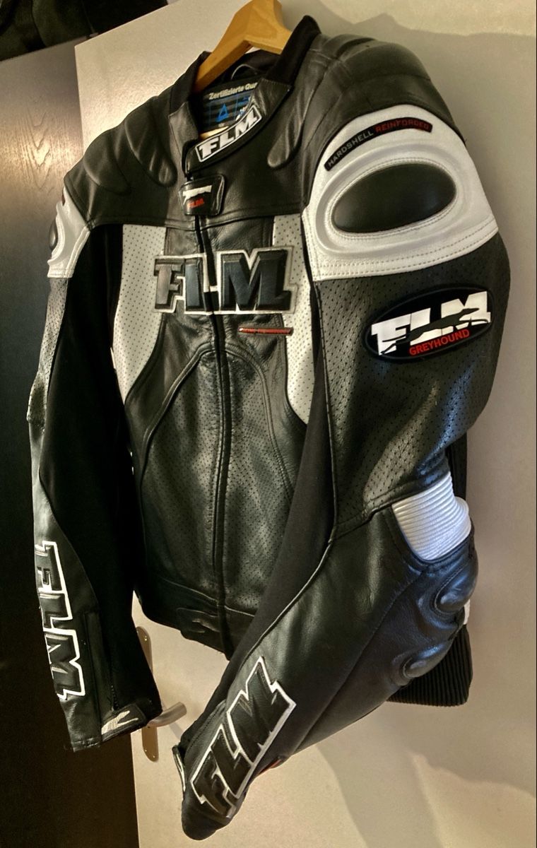 FLM Jacken: Motorradrennsportjacke FLM Greyhound – Gebraucht aus Feusisberg von Aquasphere 3