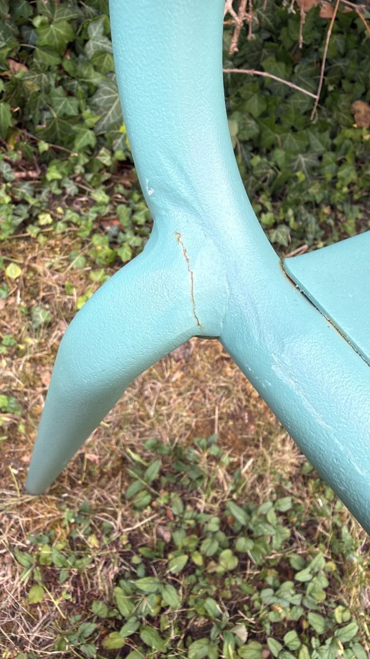 Set di tavolo e panche: Gartentisch mit Stühlen – Usato da Rafz venduto da Jenninnocent 5