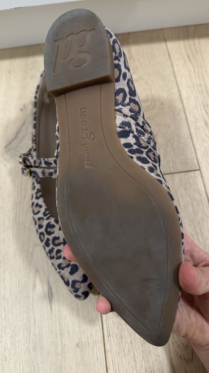 Paul Green Damenschuhe: Stylish Leopard Print Flats - 38 (5) – Gebraucht aus Troinex von AnnaAbanin 1