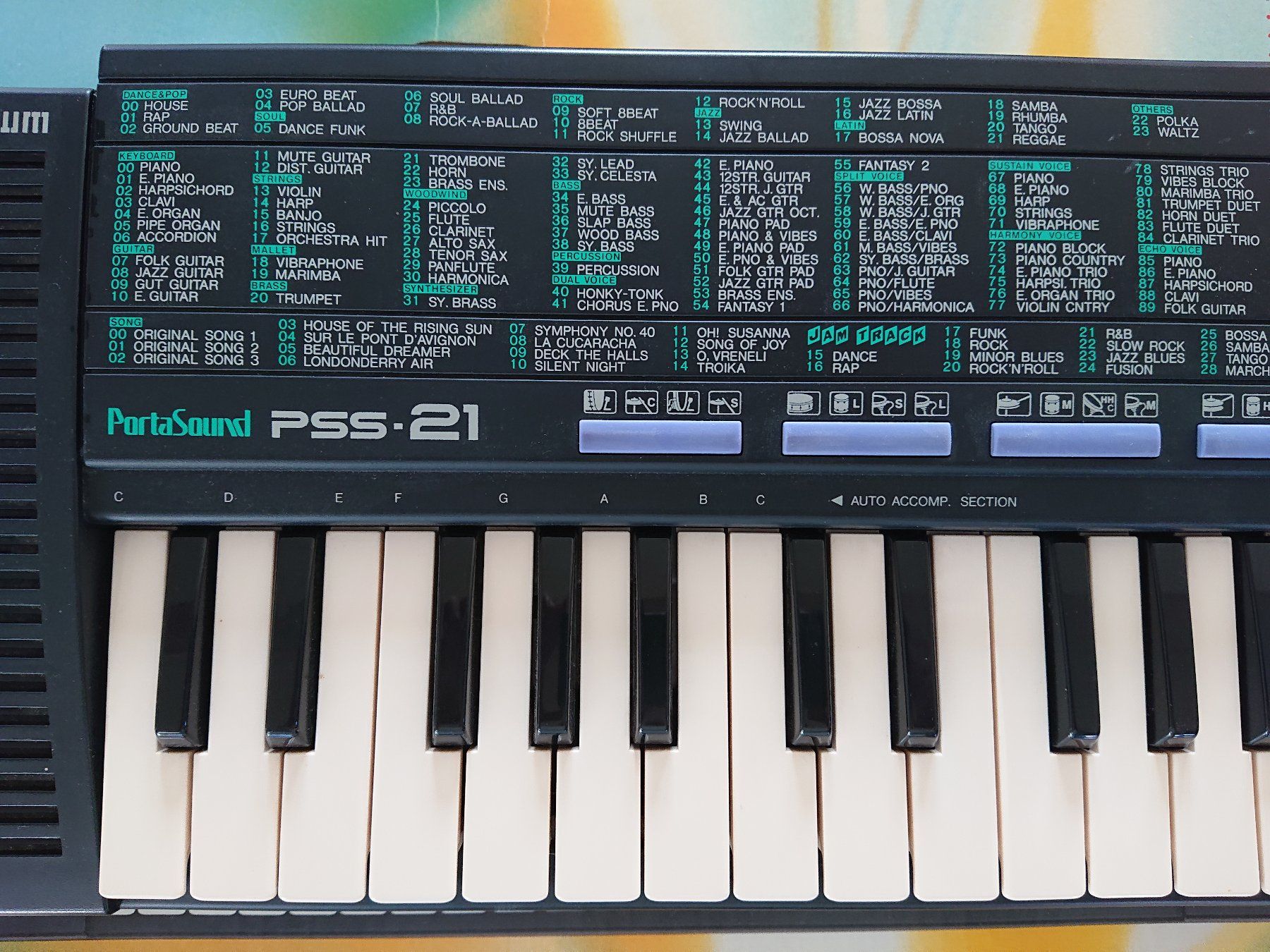 Yamaha Strumenti musicali: Yamaha PSS-21 - années 90 – Usato da Lentigny venduto da ti_2020 1