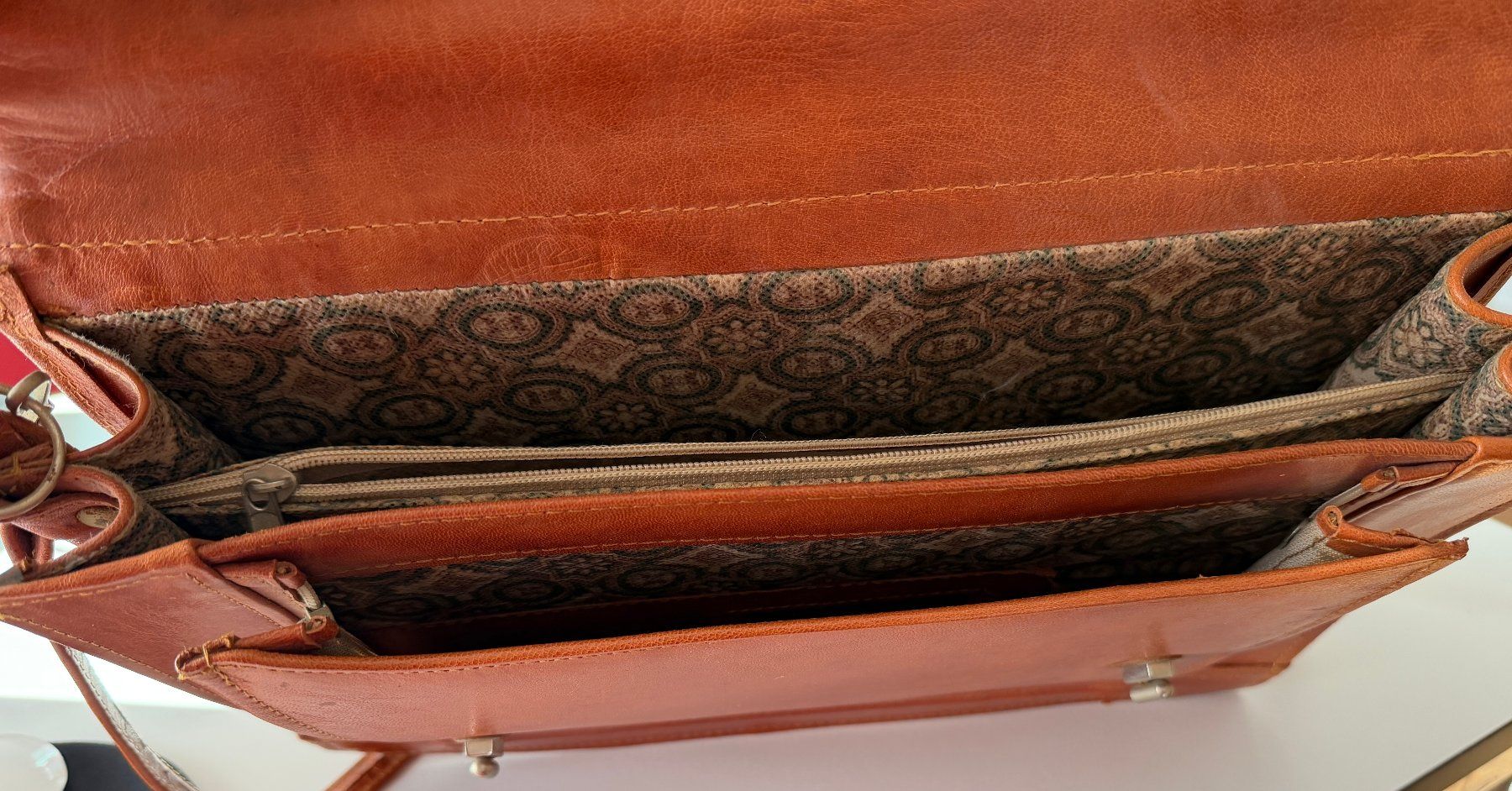 Valigie & Borse: Vintage-Ledermappe – Usato da Caslano venduto da Helza 1