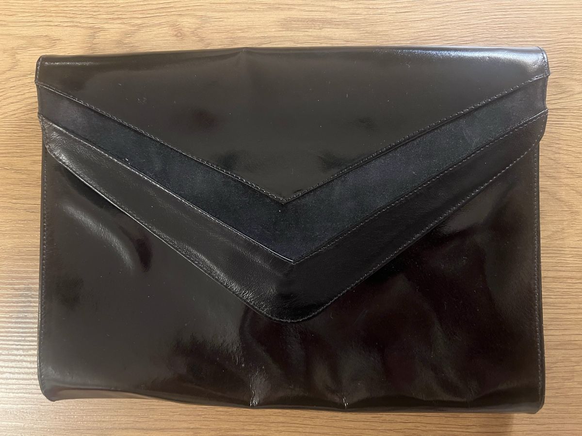 Taschen für Damen: Vintage Ledertasche Schwarz – Gebraucht aus Zürich von giulina8 1
