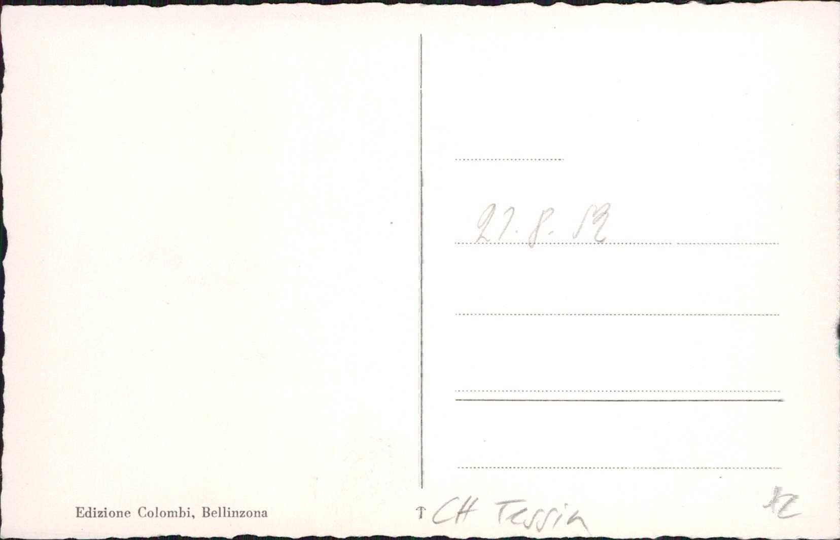 Cartoline postali: Bellinzona – Usato da Biasca venduto da Blenio71 1