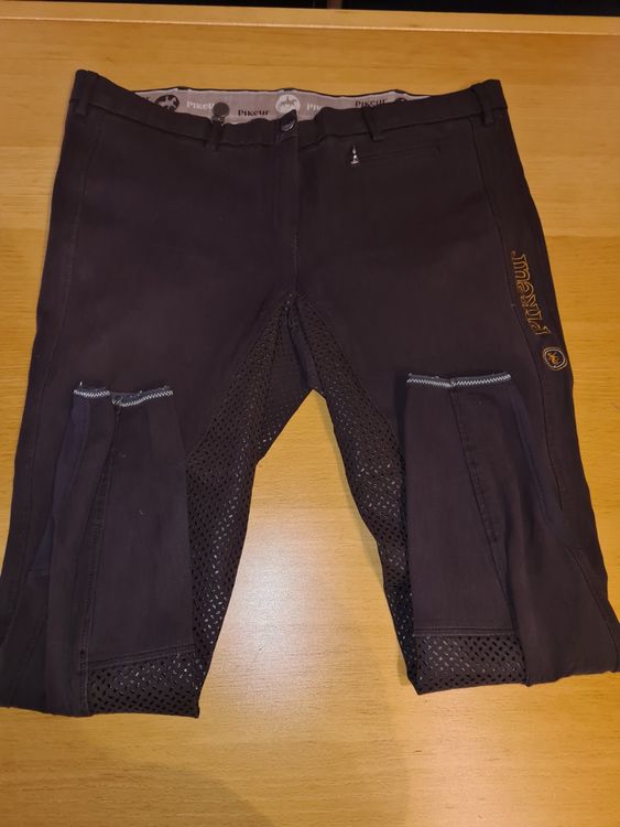 PIKEUR Pantalon d'Équitation High Waist MC - walnut - Boutique Equus