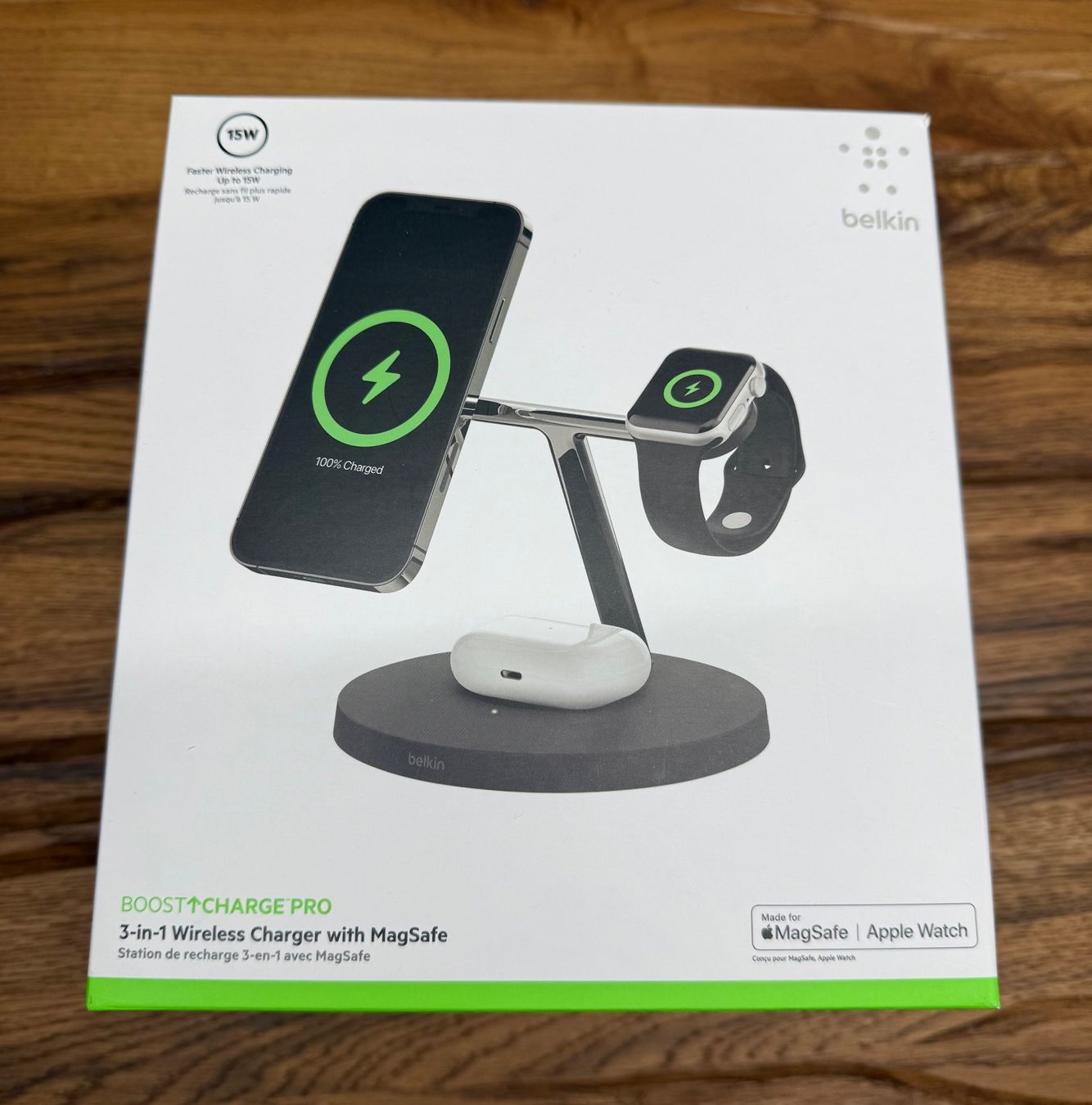 Belkin Caricabatterie: Belkin BoostCharge Pro 3-in-1 Ladestation – Usato da Wollerau venduto da qua_hw62 1