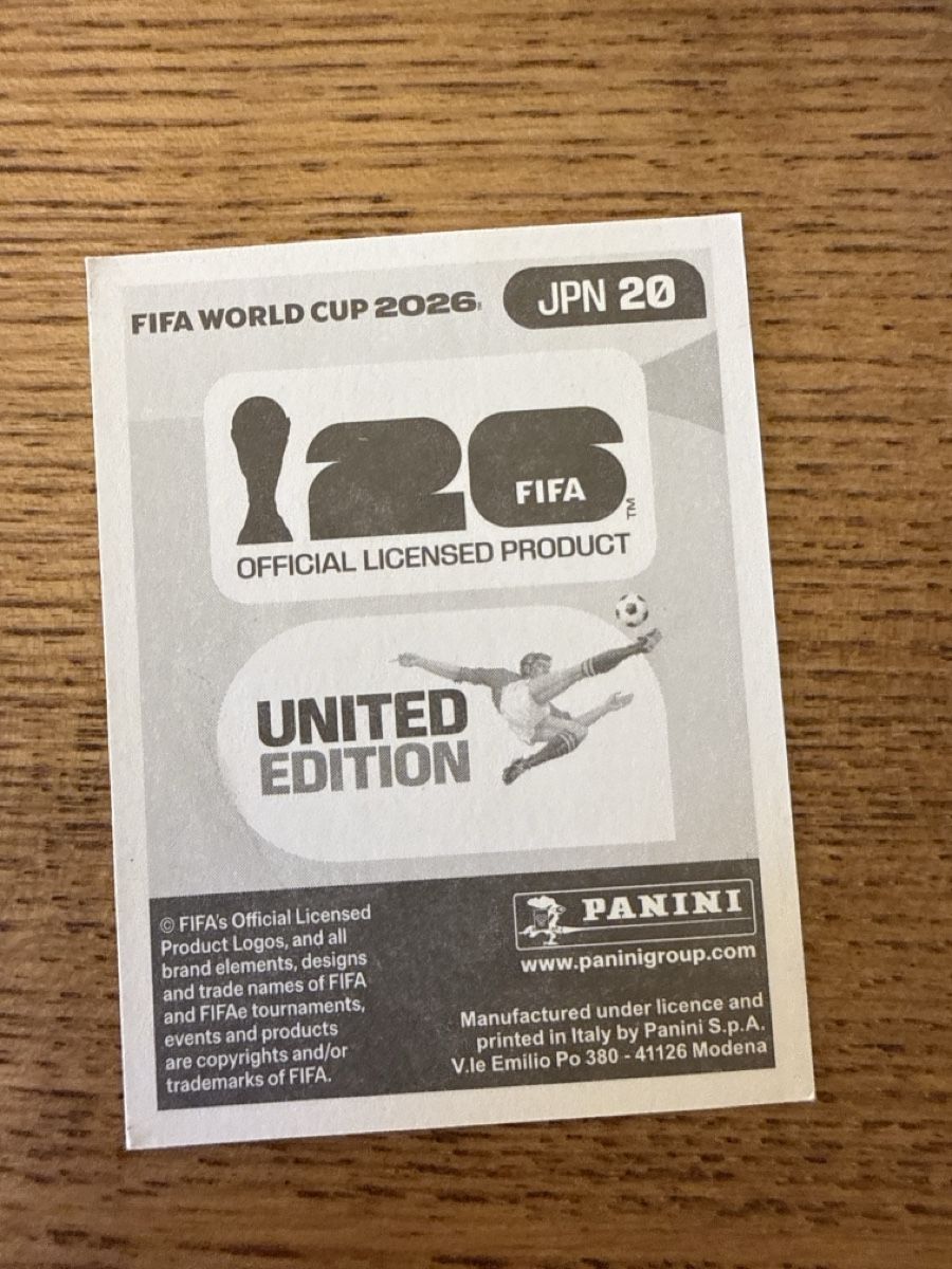 Panini Carte collezionabili: Fussballsticker Avase Ueda Japan Jpn20 – Usato da Frenkendorf venduto da emi_jg7b 1