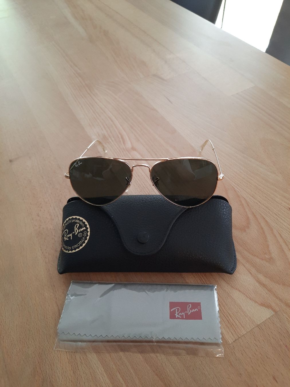 Ray-Ban Occhiali & Lenti: Ray Ban Aviator – Nuovo (secondo la descrizione) da Attalens venduto da mar_rq8k 1