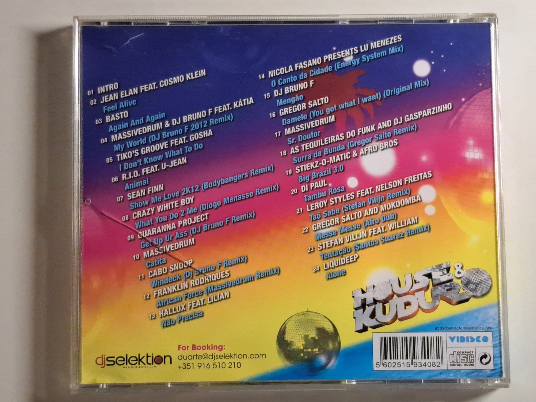 CDs: HOUSE & KUDURO - Mixed by Bruno F – Gebraucht aus Wichtrach von LuckyLuke69 1