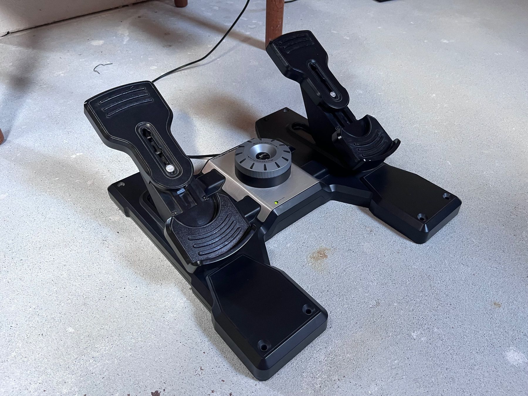 Saitek Controller: Saitek Pro Flight Yoke, Throttle Quadrant & Pedals – Gebraucht aus Grüt (Gossau ZH) von Utk 7