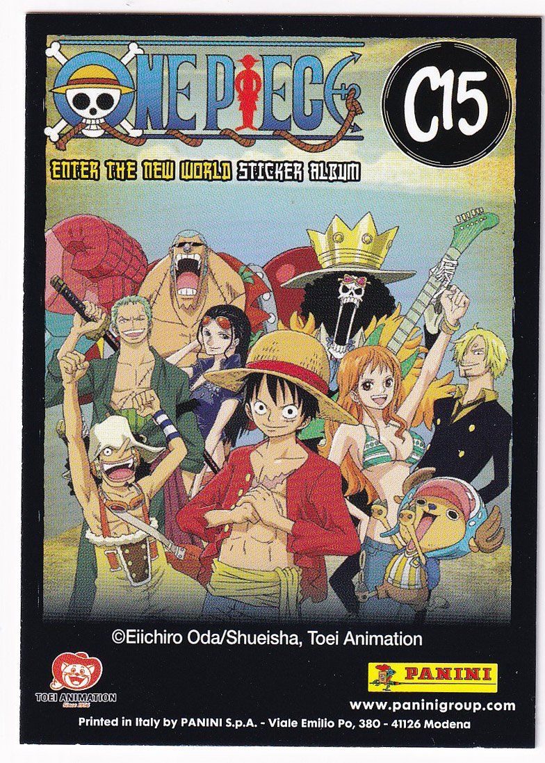 Panini Carte collezionabili: C15 // One Piece, Enter The New World. Panini – Usato da Cormoret venduto da Pascalll2001
