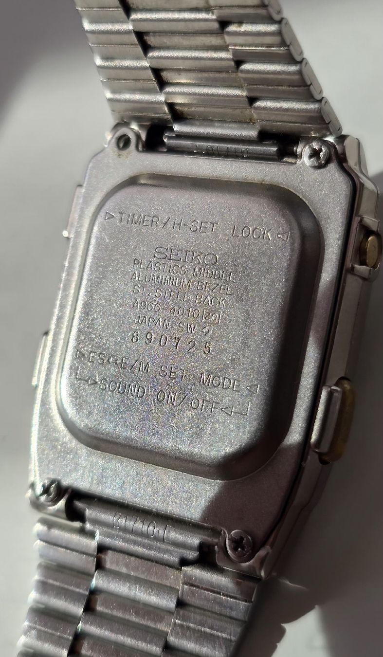 Seiko Uhren: Seiko Talking Watch EN/ES 31,3mm – Gebraucht aus Minusio von AGSuhren 5