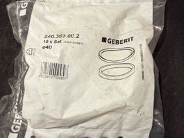 Geberit Dichtungsset 240.367.00.2 10x Ø40 gebraucht