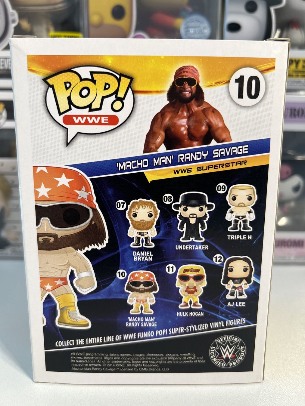 Funko Statuette: Funko POP! WWE "Macho Man" Randy Savage (Version 2015) – Nuovo e nell'imballaggio originale da Le Mouret venduto da perfectbijou 2