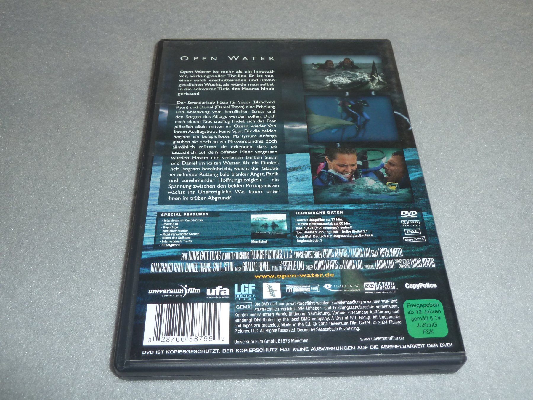 Tutti i DVDs: DVD ~ Open Water - Thriller – Usato da Hofstetten SO venduto da LudoHoFl 1