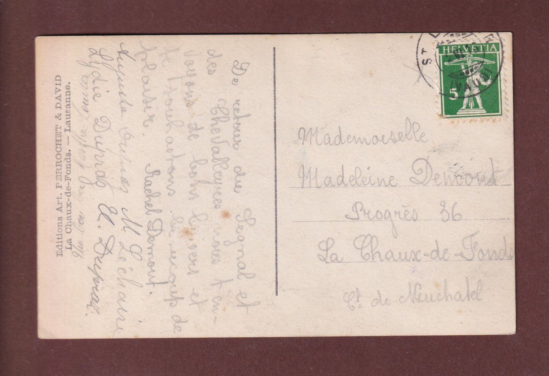 Cartoline postali: Château de BLONAY - 1913 – Usato da Pully venduto da nicecards-shop 1